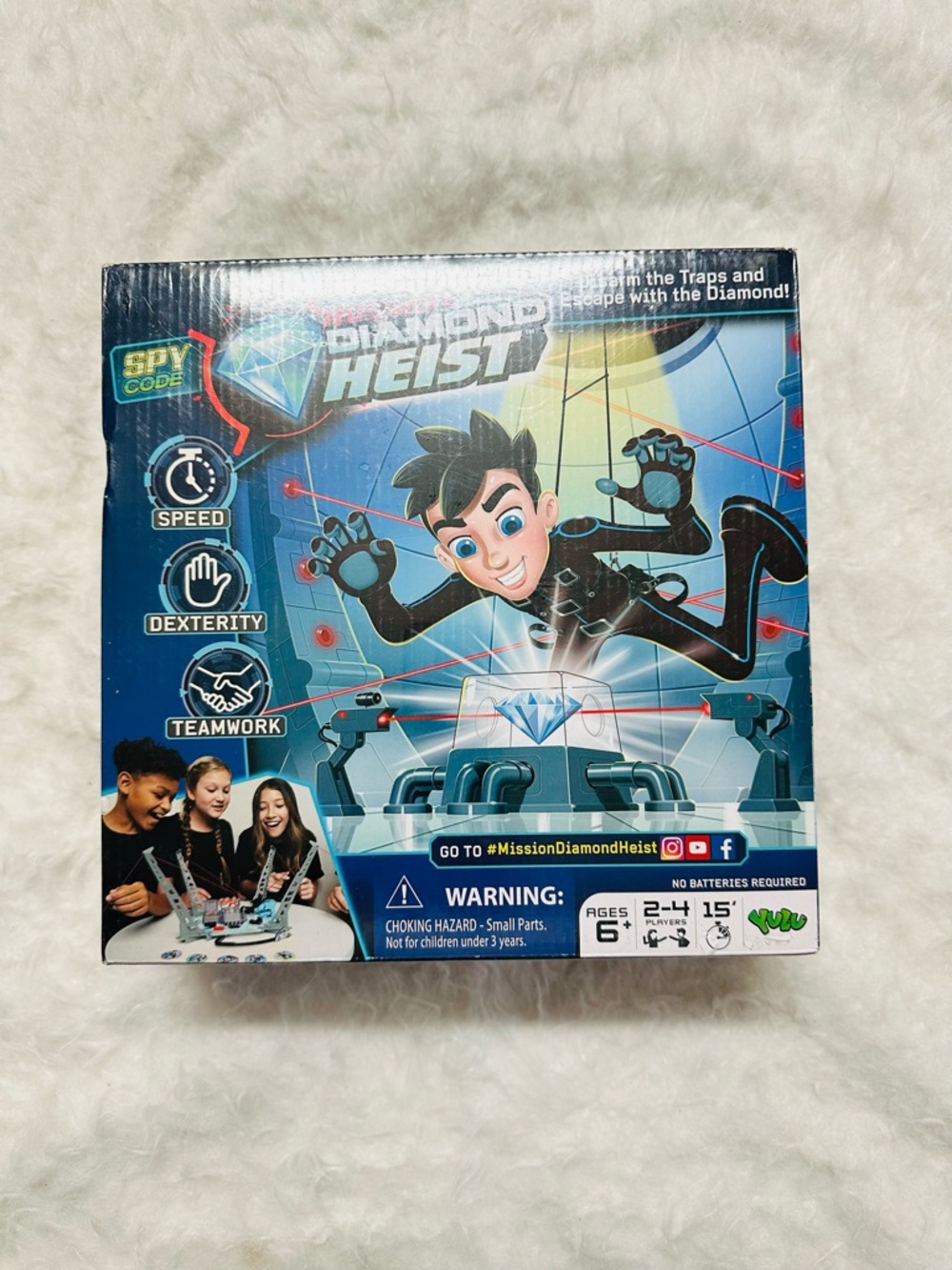 Diamond Heist Board Game - Blue Box Art